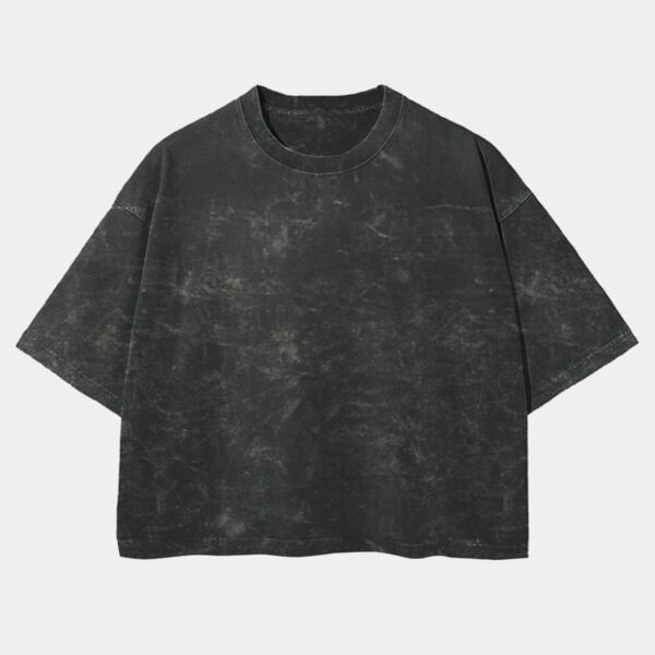 Playera Boxy Fit Mineral Wash 265 grs 🔥 NEW PRODUCT 🔥 Miniatura